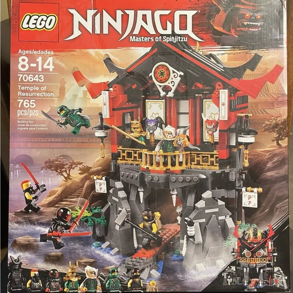 LEGO NINJAGO-Temple of Resurrection (70643)-Brand New In The Box-RETIRED